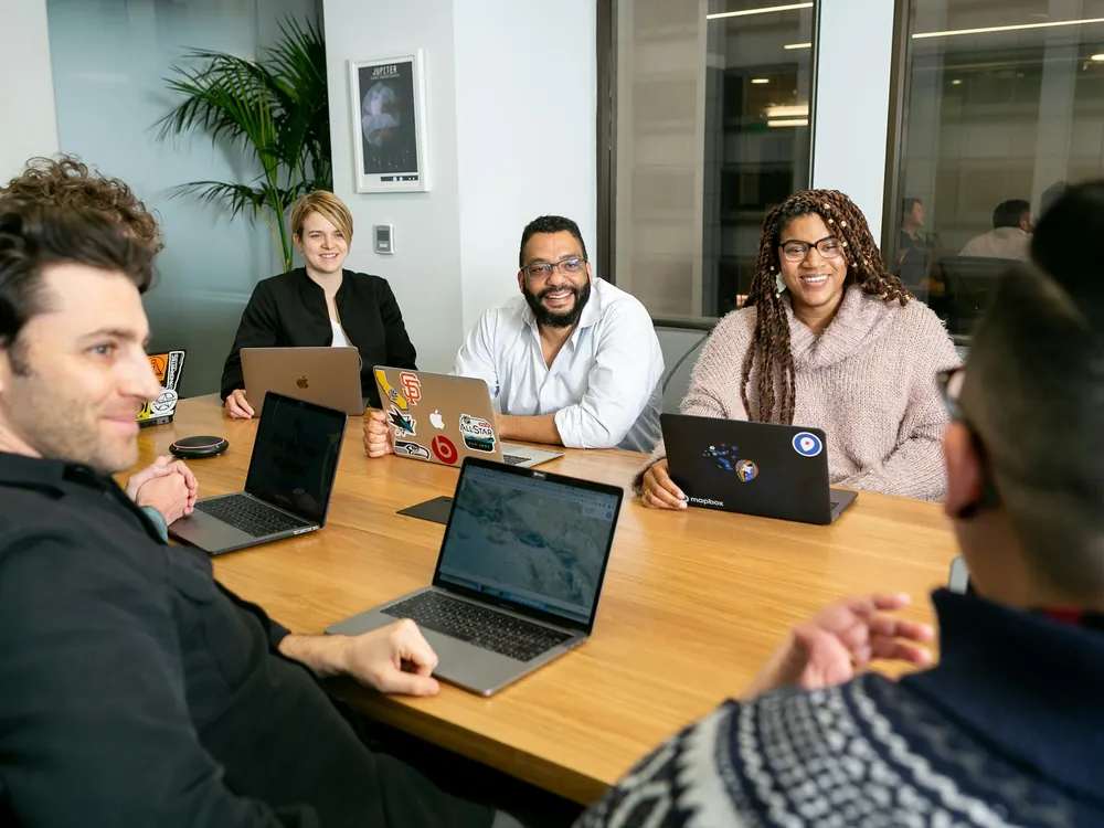 The eAdvisors team in a working session